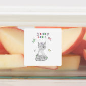 waterdichte vinyl Rocky Cats sticker (Aangebracht)