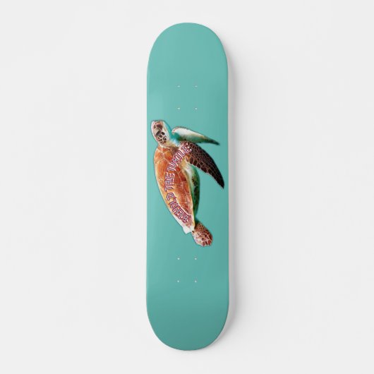 waterdier skateboard (Voorkant)