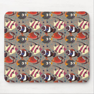 Waterdierenpatroon   oceaan onderwaterleven 41 muismat