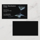 waterdistributie visitekaartje (Voorkant / Achterkant)