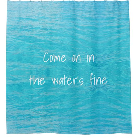 Waterdouchergordijn Douchegordijn (Voorkant)