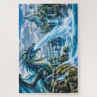 Waterdraak – Rijk van de Magische Watervallen Legpuzzel
