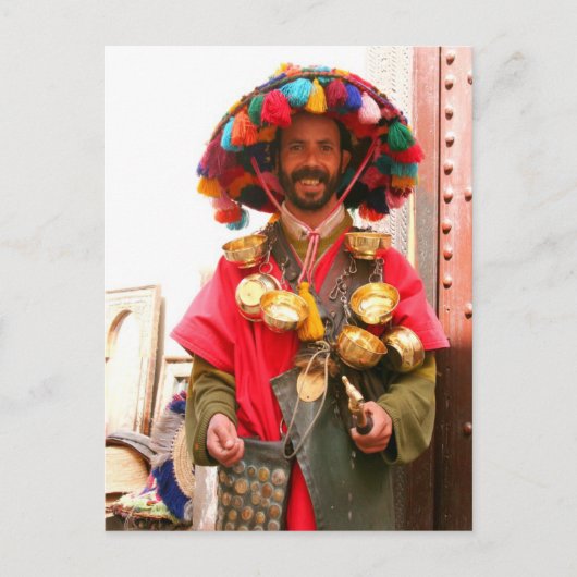 Waterdrager - Marrakesh Briefkaart (Voorkant)
