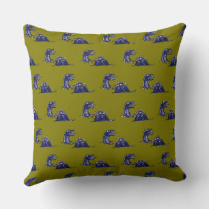WaterDragonAndMonsterCrab Sierkussen
