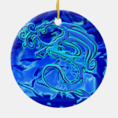 Waterdrakenversiering Keramisch Ornament (Achterkant)