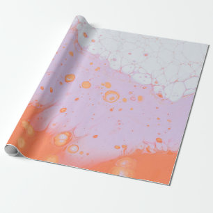 WATERDROPEN OP RODE OPPERVLAK CADEAUPAPIER