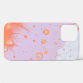 WATERDROPEN OP RODE OPPERVLAK Case-Mate iPhone CASE (Achterkant (horizontaal))