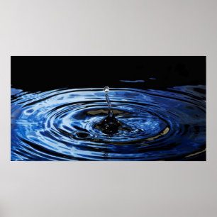 Waterdruppel Poster