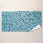 Waterdruppels Badhanddoek (Badhanddoek)