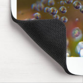 Waterdruppels in beweging muismat (Hoek)