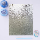 Waterdruppels op glas flyer (Enkel)