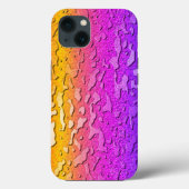 Waterdruppels: Regen en regenbogen Case-Mate iPhone Case (Achterkant)