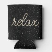 Waterdruppeltje met de Koelbox van de Tekst van de Blikjeskoeler (Achterkant)