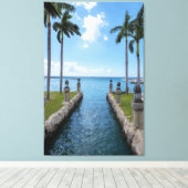 Wateren van Aruba Canvas Afdruk (Insitu (Houten vloer))