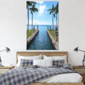 Wateren van Aruba Canvas Afdruk (Insitu (Slaapkamer))