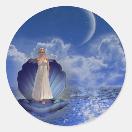 Waterengel Sticker (Voorkant)