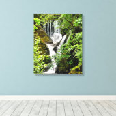 WATERFALEN CANVAS AFDRUK (Insitu (Houten vloer))