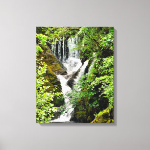 WATERFALEN CANVAS AFDRUK