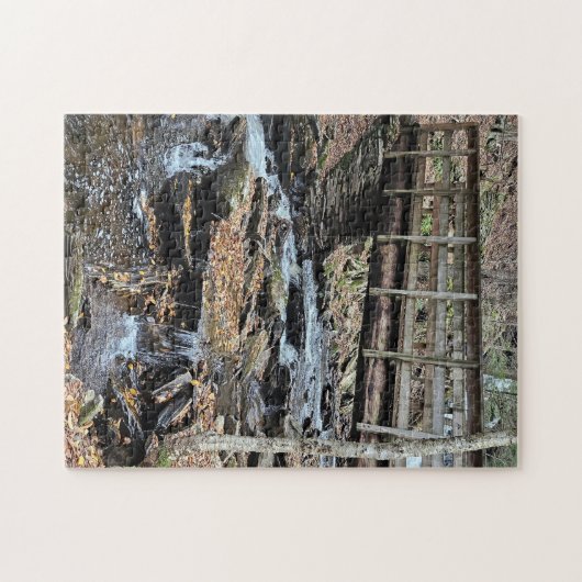 Waterfall and bridge Puzzle (Horizontal)