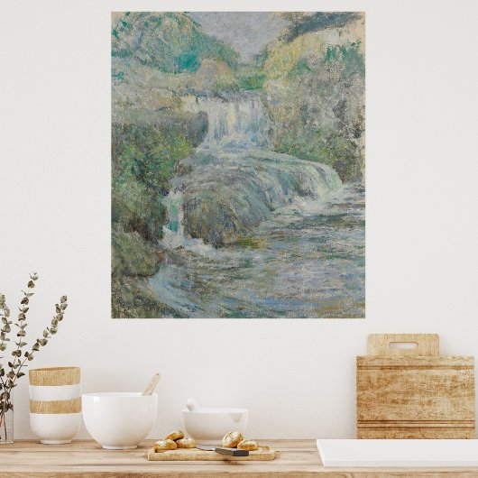 Waterfall ca. 1889-91 Poster (Keuken)