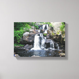Waterfall Canvas Afdruk