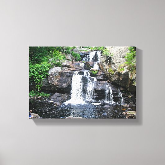 Waterfall Canvas Afdruk (Voorkant)