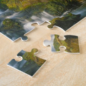 Waterfall, eiland Skye, Schotland Legpuzzel (Zijkant)