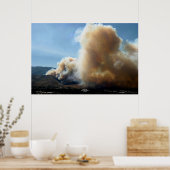 Waterfall Fire, Carson City, Nevada 7/14/04 Poster (Keuken)