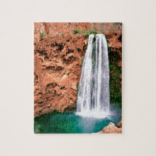Waterfall Havasupai Mooni Grand Canyon Arizona Legpuzzel