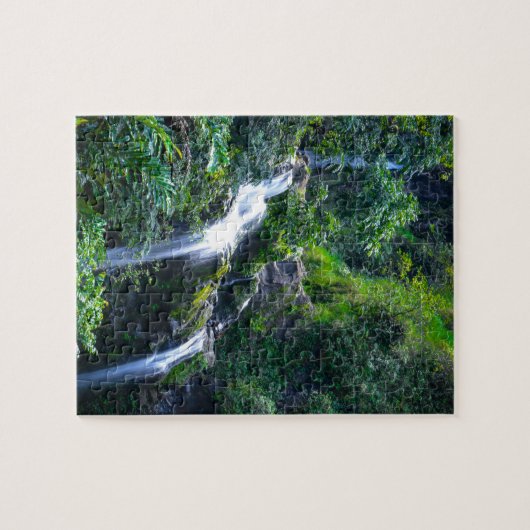 Waterfall in Maui Hawaii Legpuzzel (Horizontaal)