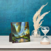 Waterfall Mountain Valley Fotoplaat (Insitu)