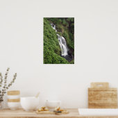 Waterfall Near Hilo, Hawaii Poster (Keuken)