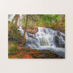 Waterfall New Hampshire. Legpuzzel