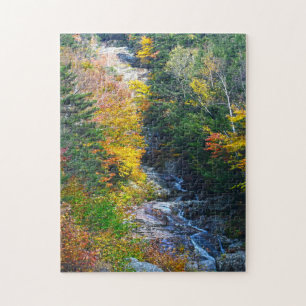 Waterfall New Hampshire. Legpuzzel