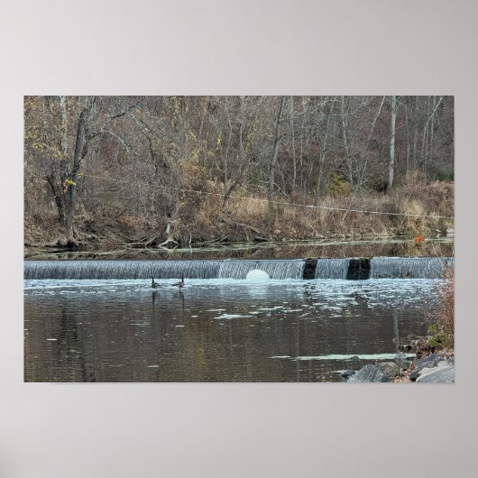 Waterfall Photo Poster (Voorkant)