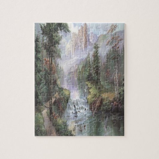 Waterfall Portrait Legpuzzel (Verticaal)
