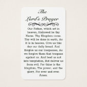 Waterfall Prayer Memorial Funeral Kaart (Achterkant)