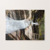 Waterfall Sabbaday White Mountains Legpuzzel (Horizontaal)