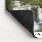 Waterfall West Virginia Mousepad Muismat (Hoek)
