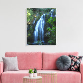Waterfall Wrapped Canvas Afdruk (Insitu (Woonkamer))
