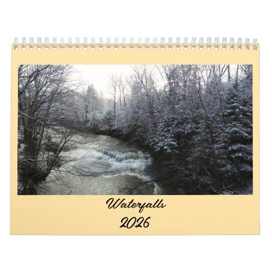 Waterfalls 2026 kalender (Hoes)