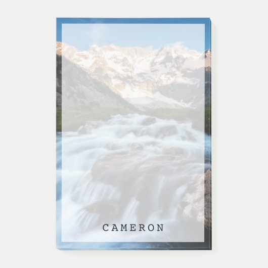 Waterfalls | Aviolo Lake, Italy Post-it® Notes (Voorkant)