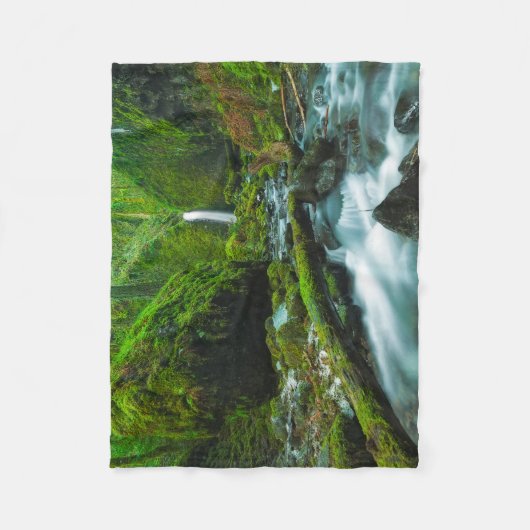 Waterfalls | Grotto Falls, Oregon Fleece Deken (Voorkant)