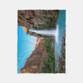 Waterfalls | Havasu Falls at Sunset Fleece Deken (Voorkant)