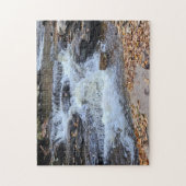 Waterfalls in the Fall Puzzle (Vertical)