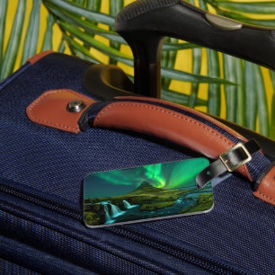 Waterfalls   Kirkjufellfoss Waterfall, Iceland Bagagelabel