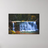 Waterfalls Nature Relax Home Office Picture 12 Canvas Afdruk (Voorkant)