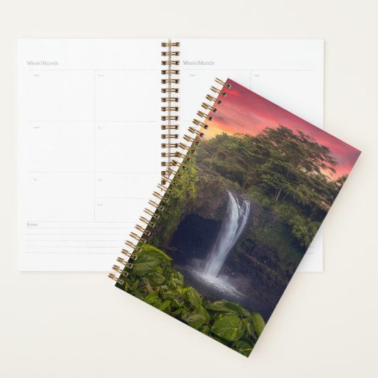 Waterfalls | Rainbow Falls, Hilo, Hawaii (Devant avec enveloppe)