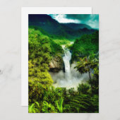 Waterfalls | San Rafael Falls, Ecuador Bedankkaart (Voorkant / Achterkant)