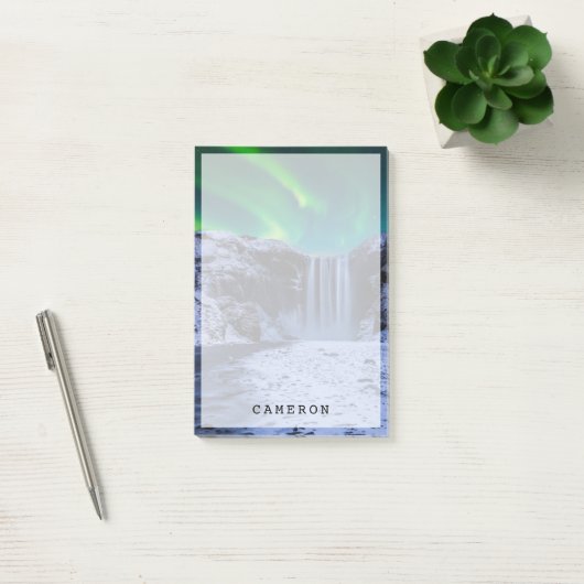 Waterfalls | Skógafoss Waterfall Post-it® Notes (Kantoor)